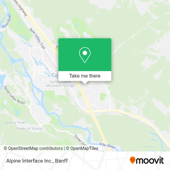 Alpine Interface Inc. map