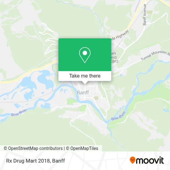 Rx Drug Mart 2018 map