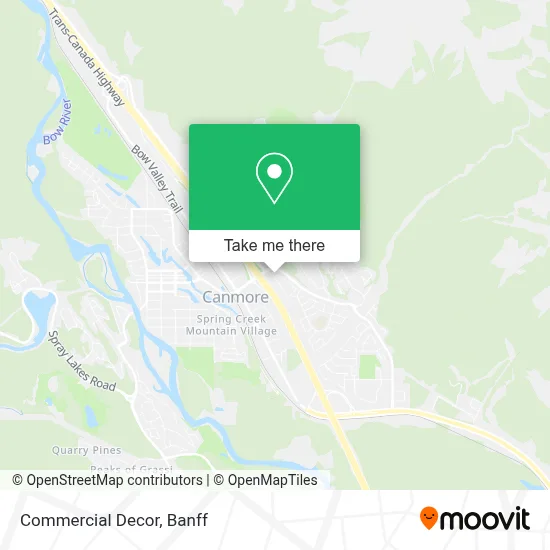 Commercial Decor map
