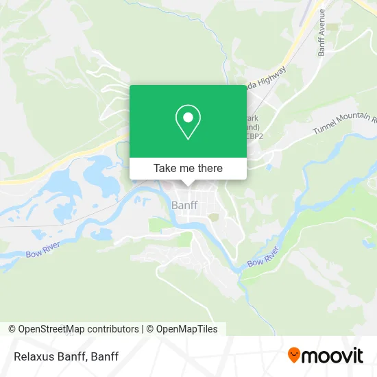 Relaxus Banff map