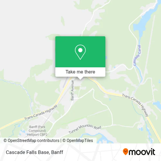 Cascade Falls Base map