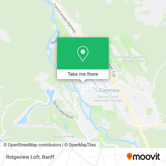 Ridgeview Loft map