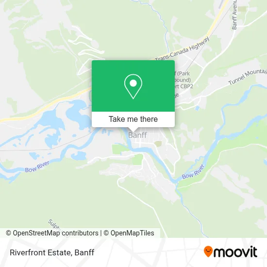 Riverfront Estate map