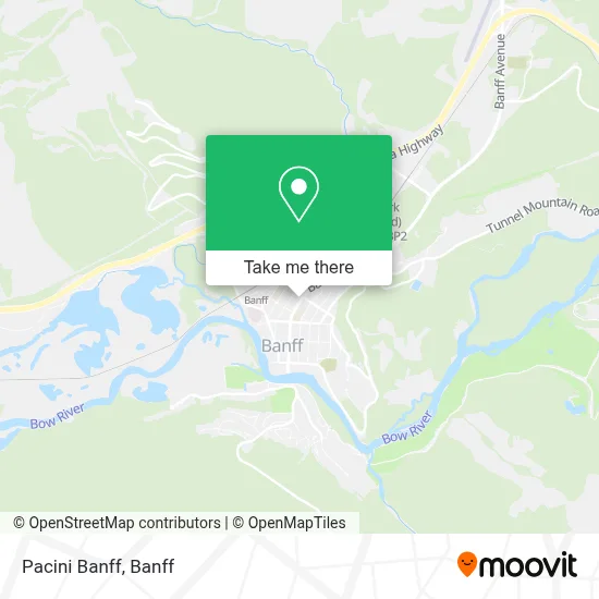 Pacini Banff map