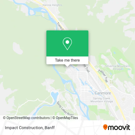 Impact Construction map