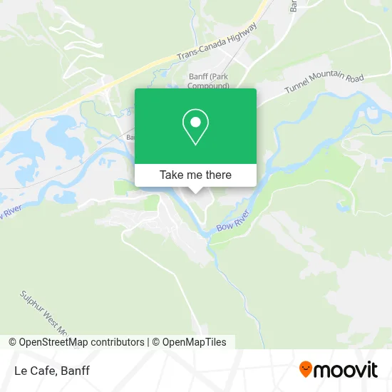 Le Cafe map