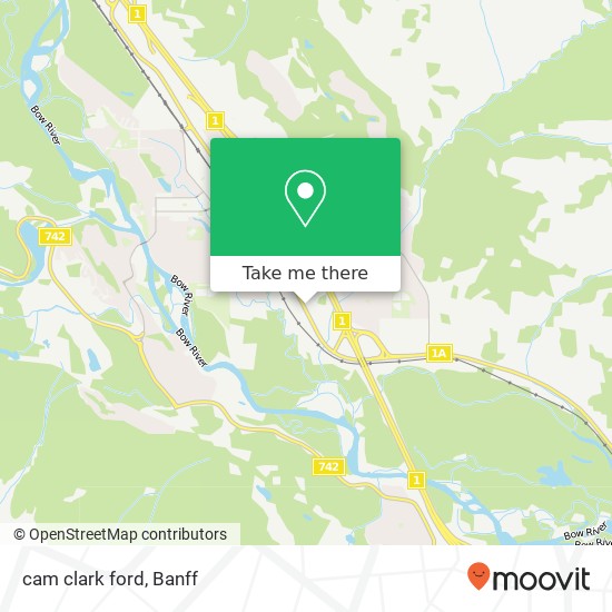 cam clark ford map