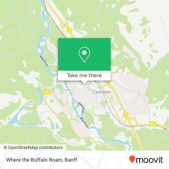Where the Buffalo Roam map