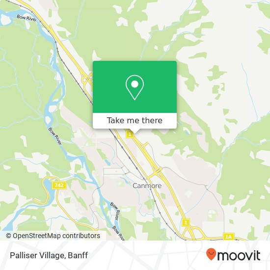 Palliser Village map