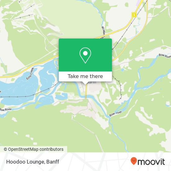 Hoodoo Lounge map