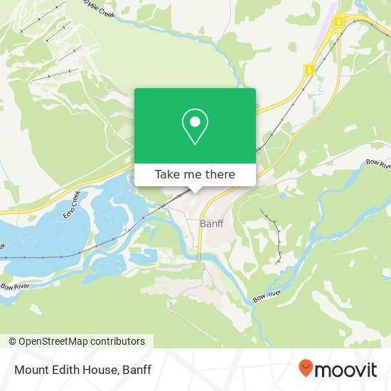 Mount Edith House map