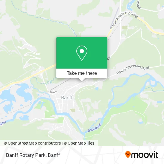 Banff Rotary Park map