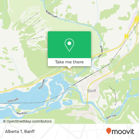 Alberta 1 map