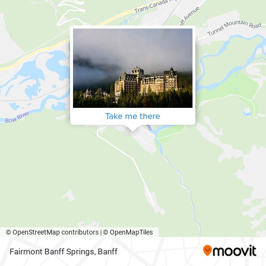 Fairmont Banff Springs plan