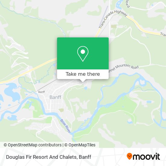 Douglas Fir Resort And Chalets map