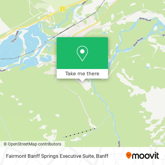 Fairmont Banff Springs Executive Suite plan