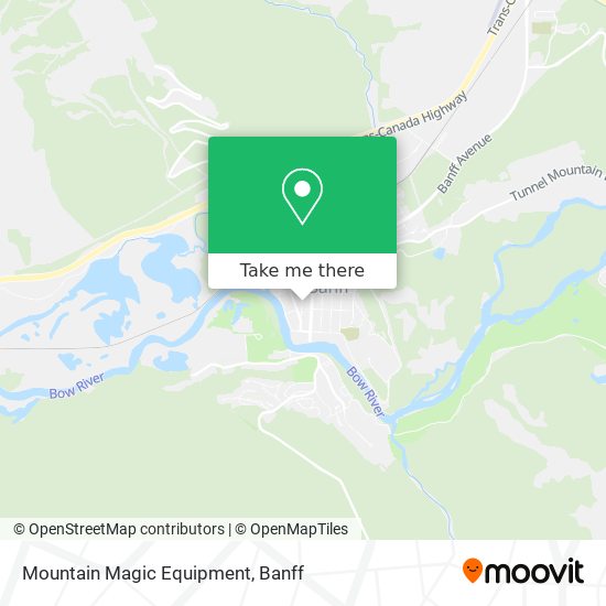 Mountain Magic Equipment plan