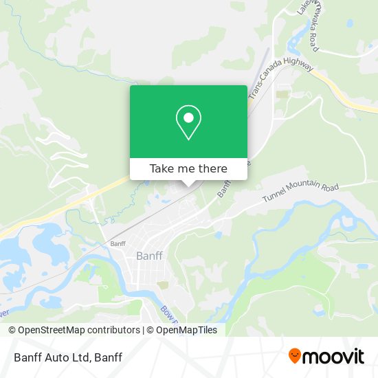 Banff Auto Ltd map