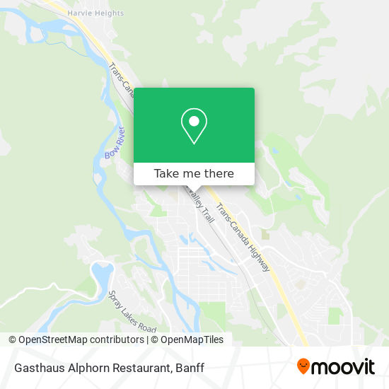 Gasthaus Alphorn Restaurant map