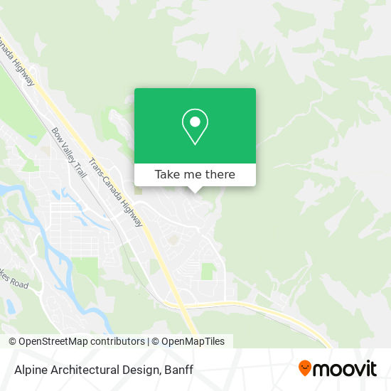 Alpine Architectural Design map
