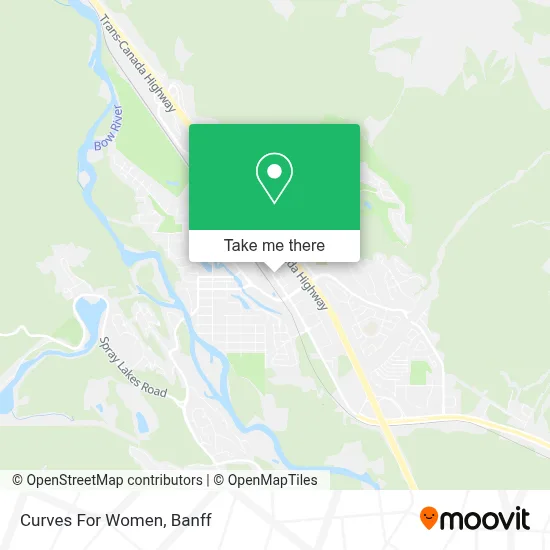 Curves For Women map