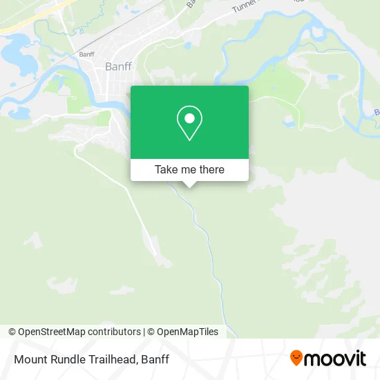 Mount Rundle Trailhead plan