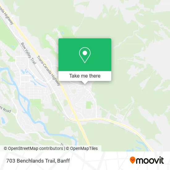 703 Benchlands Trail map