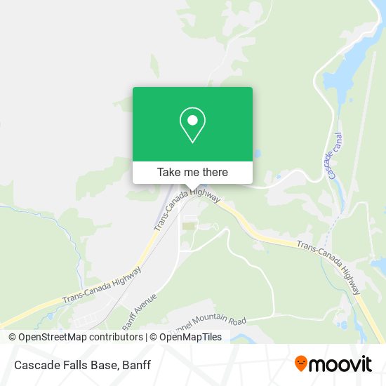 Cascade Falls Base map