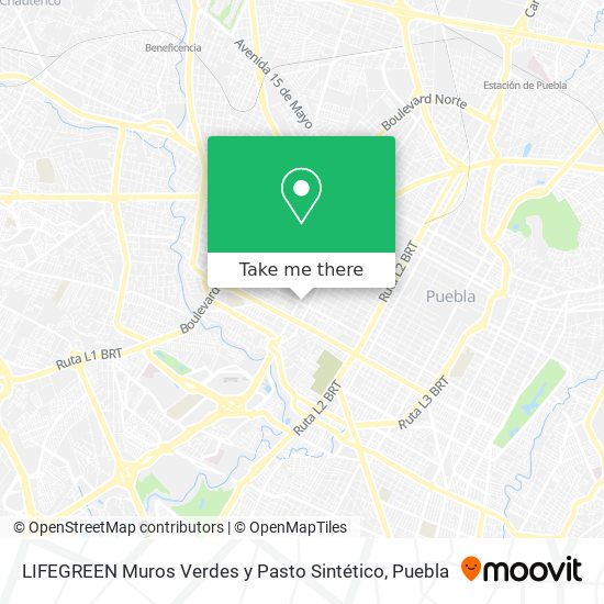 LIFEGREEN Muros Verdes y Pasto Sintético map