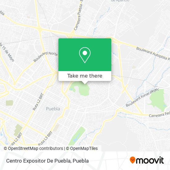 Centro Expositor De Puebla map