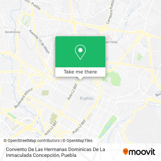 Convento De Las Hermanas Dominicas De La Inmaculada Concepción map