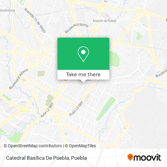 Catedral Basílica De Puebla map