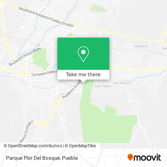 Parque Flor Del Bosque map