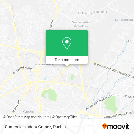 Comercializadora Gomez map