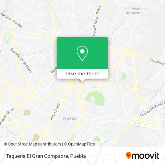 Taqueria El Gran Compadre map