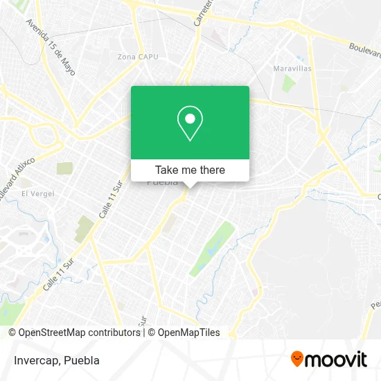 Invercap map