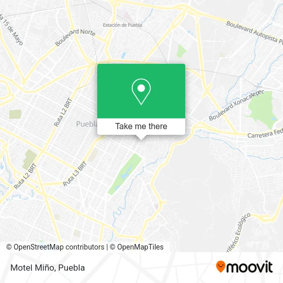 Mapa de Motel Miño