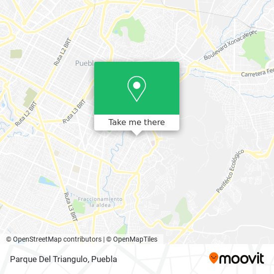 Mapa de Parque Del Triangulo