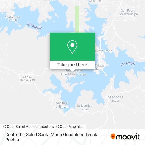 Centro De Salud Santa Maria Guadalupe Tecola map