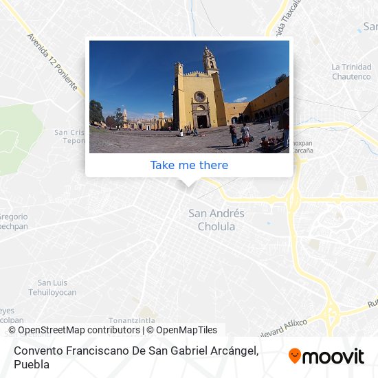 Convento Franciscano De San Gabriel Arcángel map