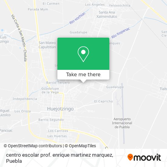 centro escolar prof. enrique martinez marquez map