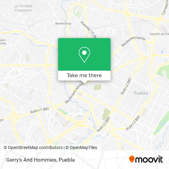 Gerry's And Hommies map