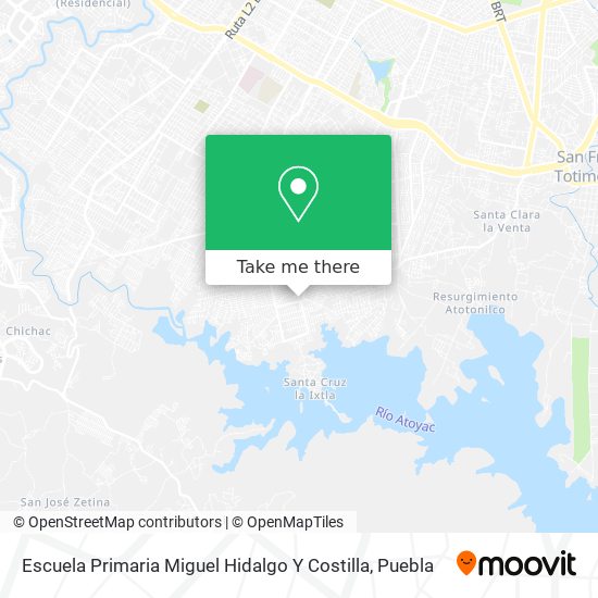 Escuela Primaria Miguel Hidalgo Y Costilla map