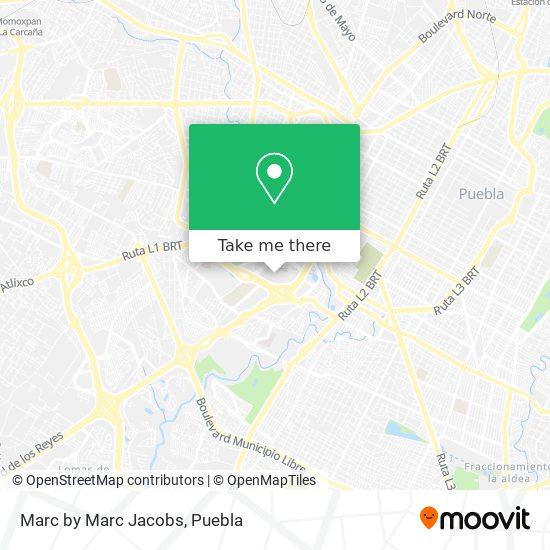 Mapa de Marc by Marc Jacobs