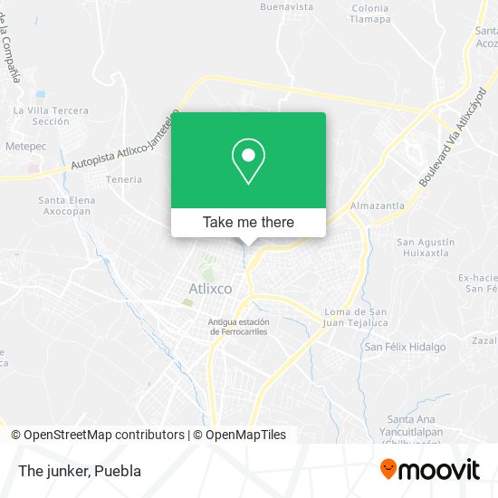 Mapa de The junker