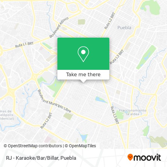 Mapa de RJ - Karaoke/Bar/Billar
