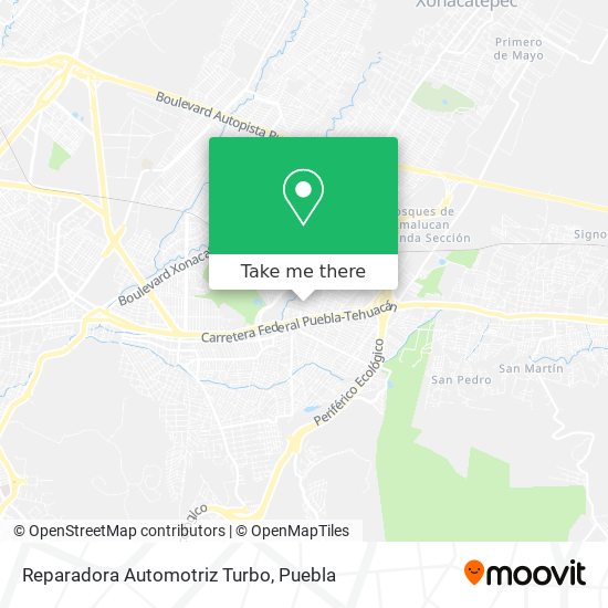 Reparadora Automotriz Turbo map