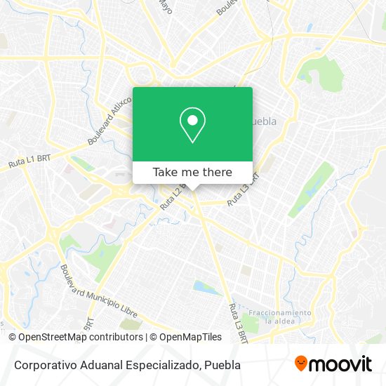 Mapa de Corporativo Aduanal Especializado