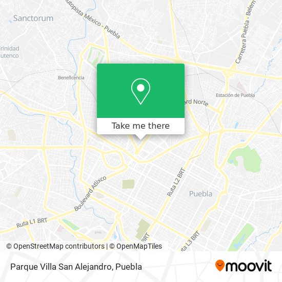 Parque Villa San Alejandro map