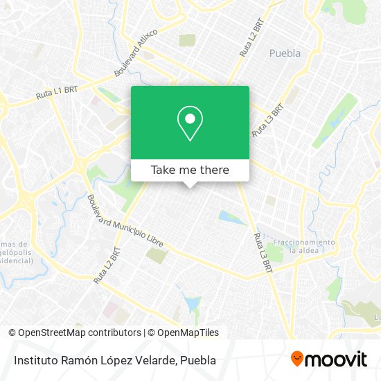 Instituto Ramón López Velarde map